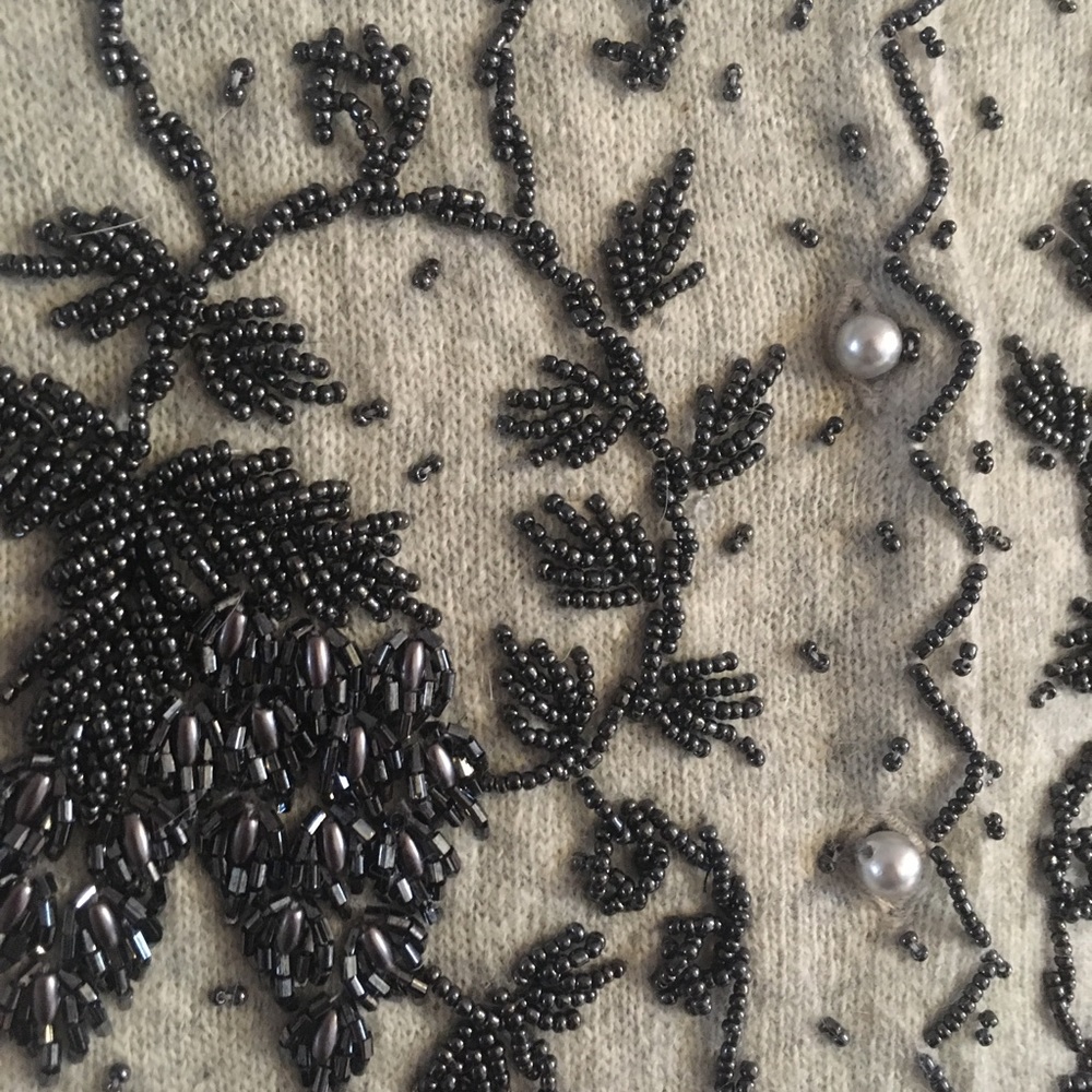 Vintage Beaded Cardigan - Picture 4 of 16